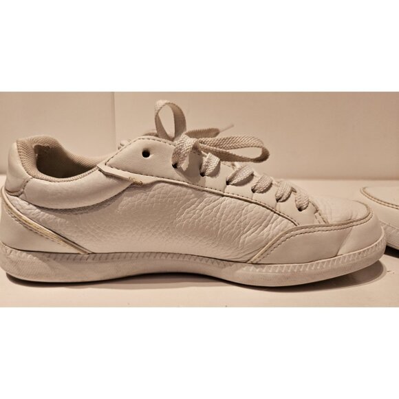 Women's Lacoste Graduate Cap Sneaker Full White US Size 6 - Picture 12 of 15